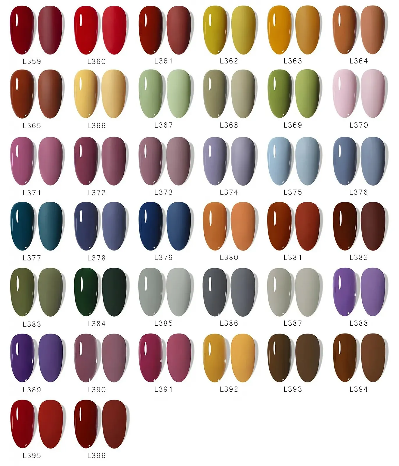 Гель-лак Vishine 16 мл, напівперманентний, темно-синій L379 Midnight Navy, фото №6