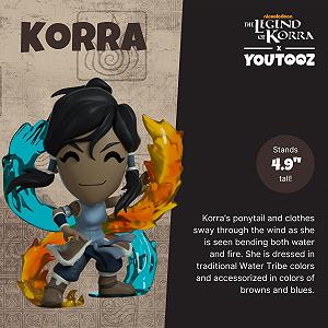 Фигурка Youtooz Legend of Korra, виниловая, 4,9 дюйма, аниме, коллекционная, Аватар: Легенда о Корре synthetic.ua - Фото 1