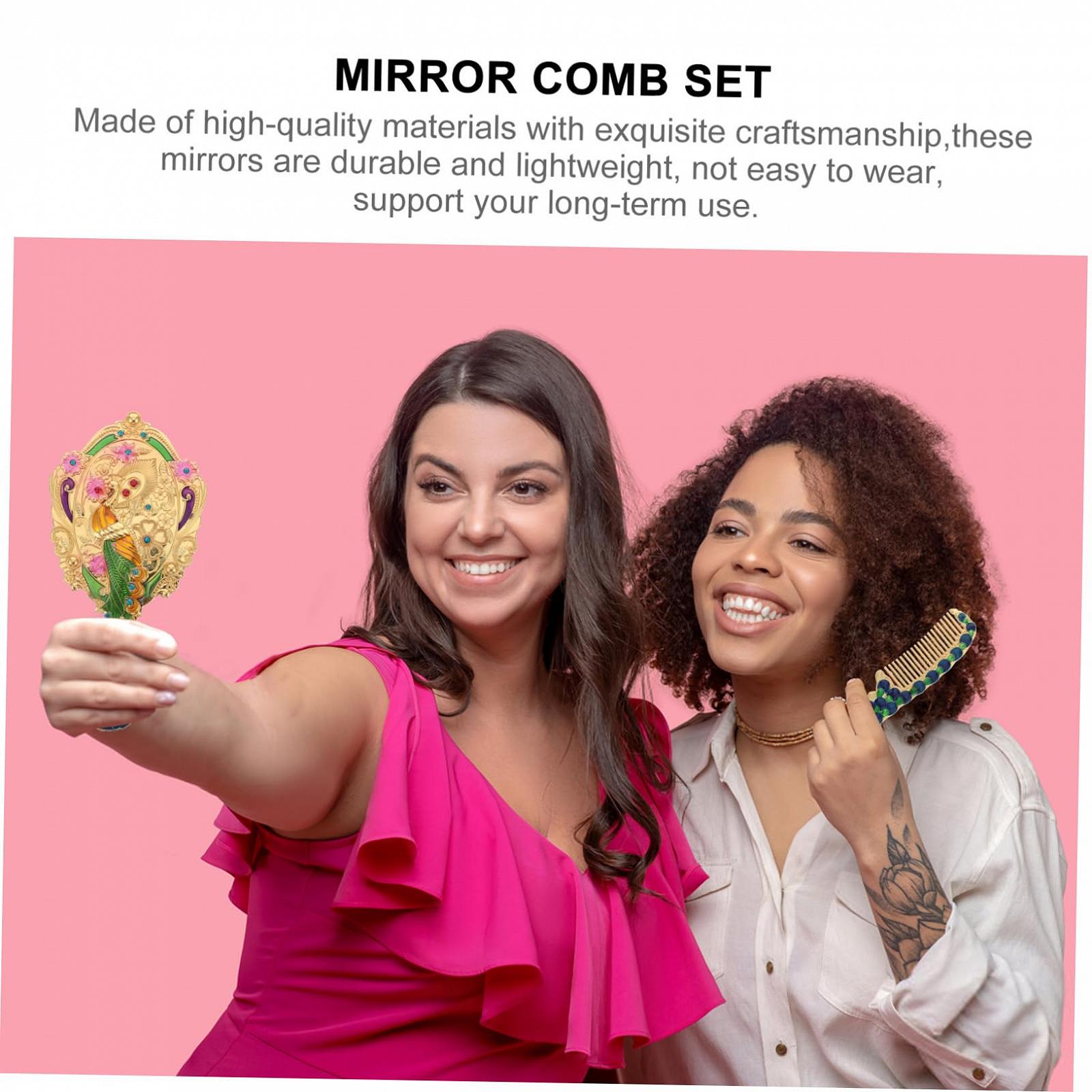 Зеркало Angoily 4 Stück Pfau Металлическое, фото №3 Зеркало Angoily 4 Stück Pfau Металлическое, фото №3