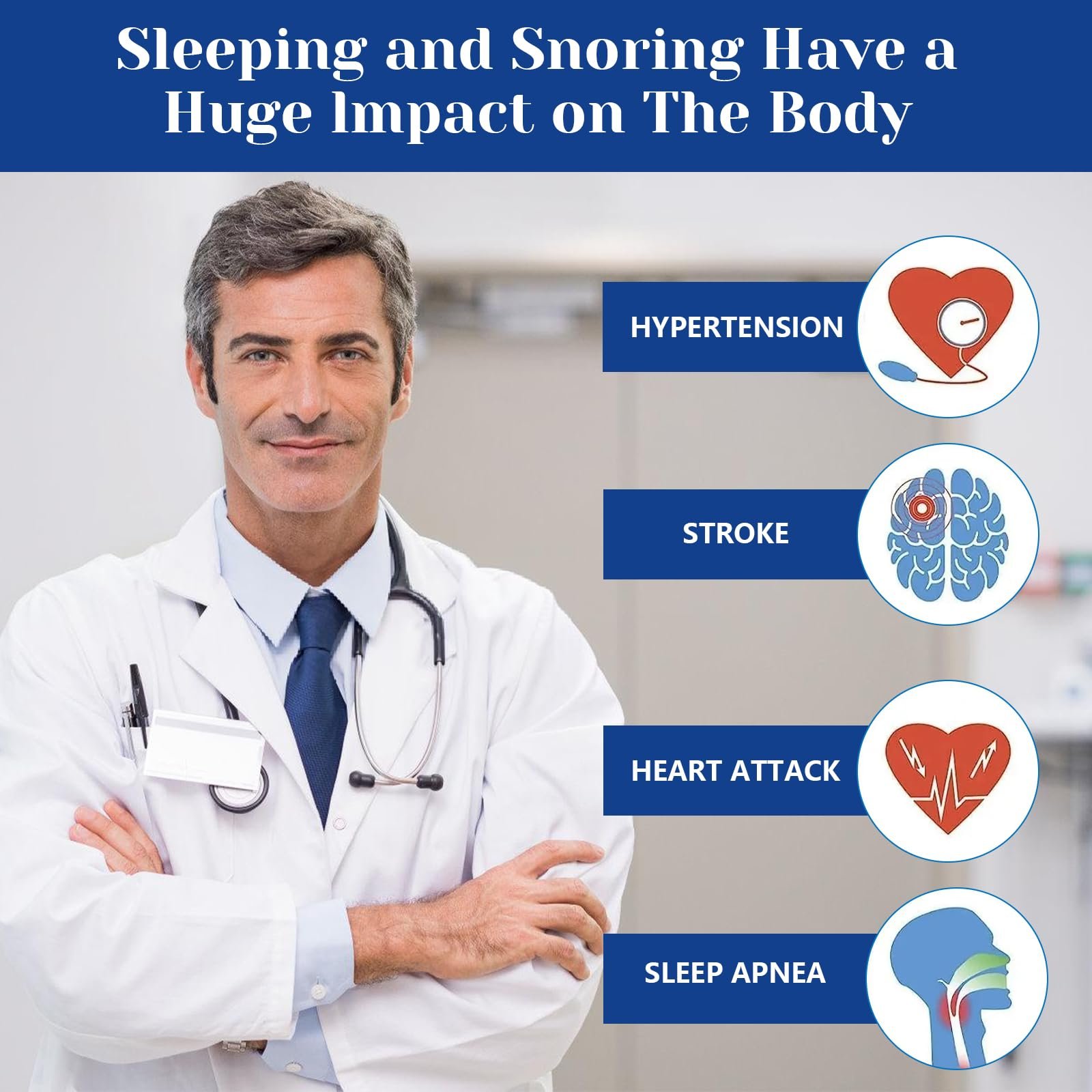 Антихрап пристрій 8 шт Багаторазовий розширювач, фото №5