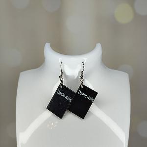 Сережки Тетрадь смерти Death Note - Фото 1