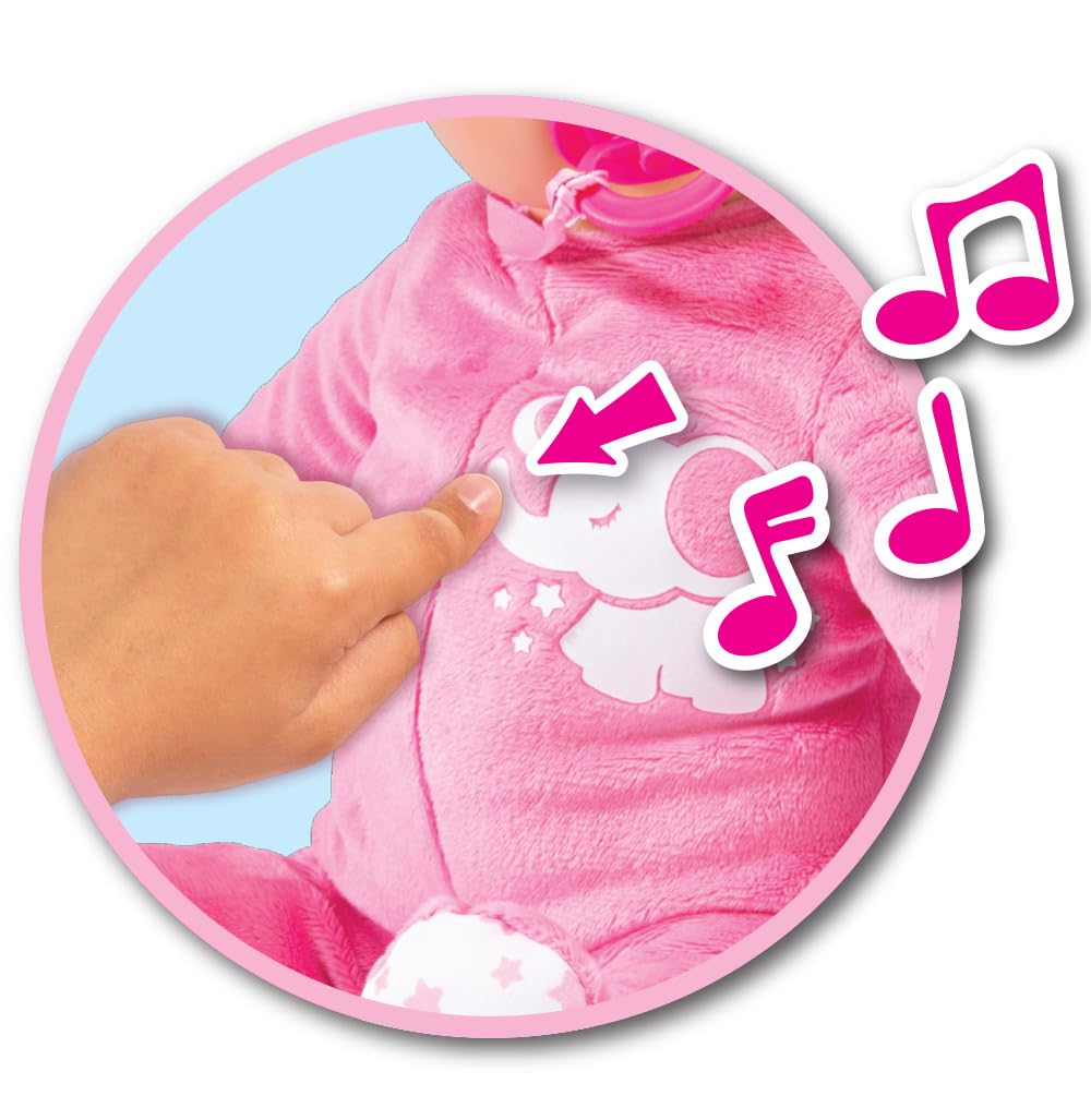 Кукла Simba Laura Snooze Time (38 см) Мягкотелая детская со звуками, дыхательными движениями и закрывающимися глазами, фото №4