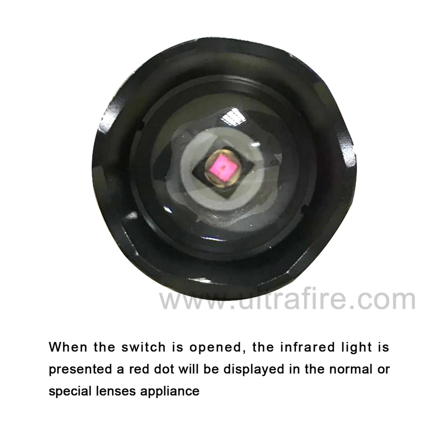 Інфрачервоний ліхтар UltraFire 850nm, фото №6 Інфрачервоний ліхтар UltraFire 850nm, фото №6