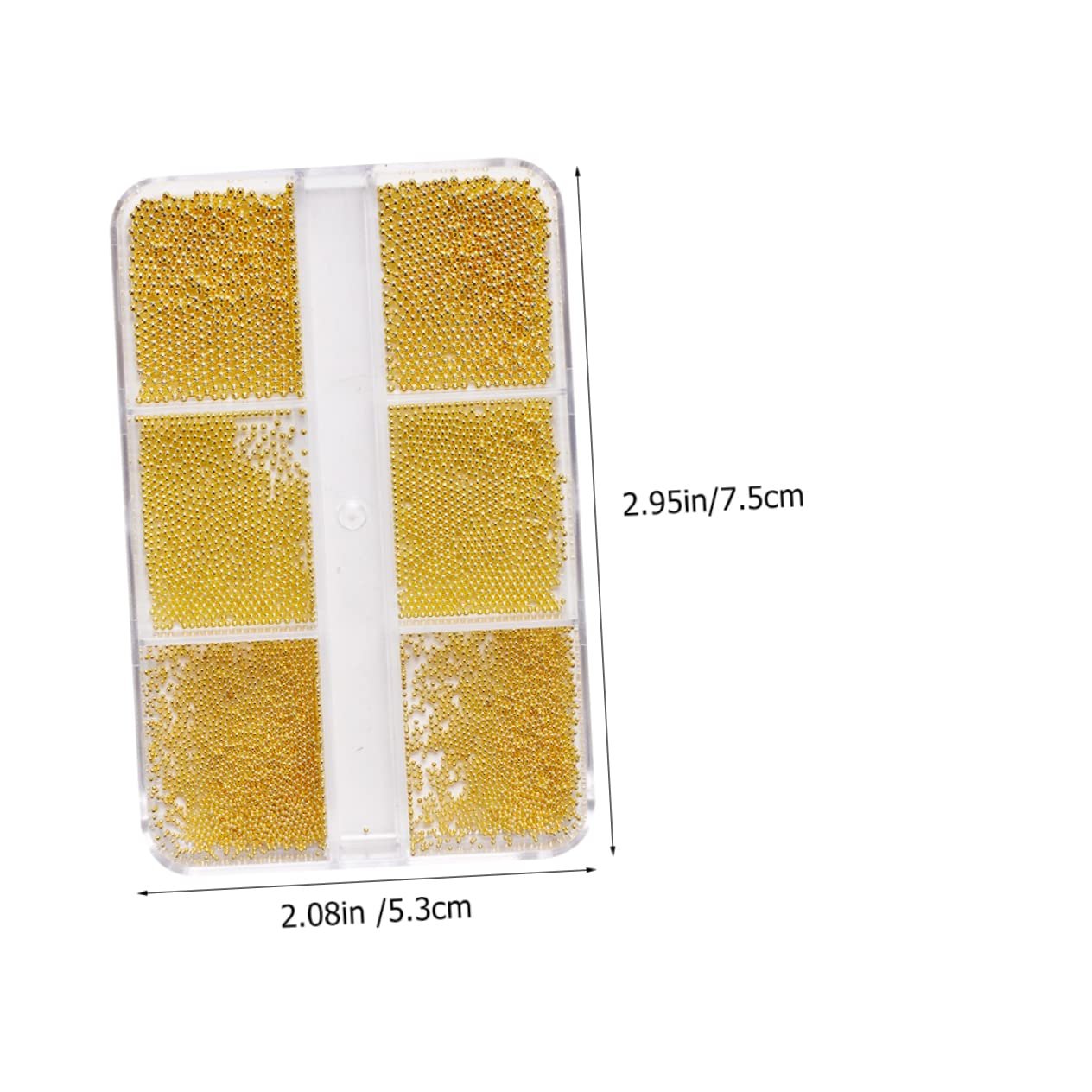 Украшения для ногтей Healeved, стальные шарики, 12 коробок, фото №2