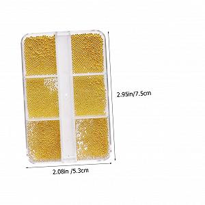 Украшения для ногтей Healeved, стальные шарики, 12 коробок synthetic.ua - Фото 1