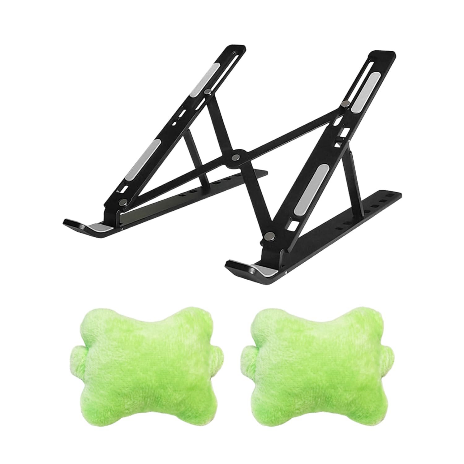 Подставка для ноутбука складная, Подставки под запястья для мыши мягкие 2 шт, Рамка поддержки портативного планшета, Дополнительная настольная подставка, Офисные принадлежности, фото №1 Подставка для ноутбука складная, Подставки под запястья для мыши мягкие 2 шт, Рамка поддержки портативного планшета, Дополнительная настольная подставка, Офисные принадлежности, фото №1