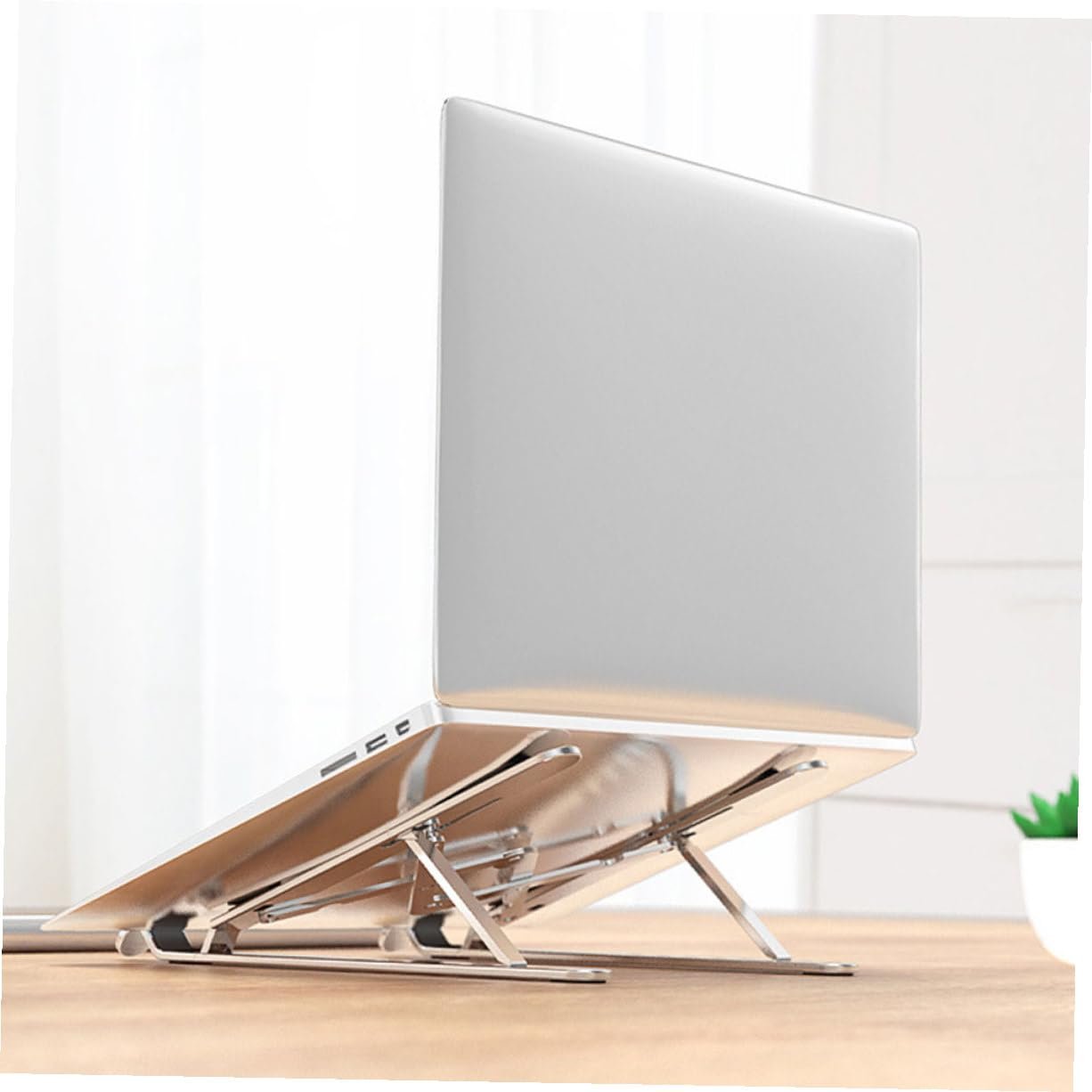 Підставка для ноутбука Розкладний з регулюванням висоти Алюмінієвий сплав, фото №8 Підставка для ноутбука Розкладний з регулюванням висоти Алюмінієвий сплав, фото №8