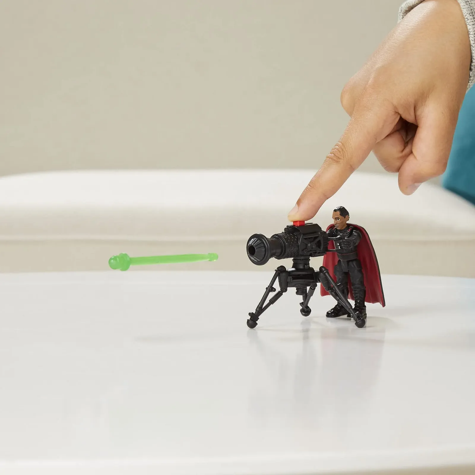 Фигурка и транспорт Star Wars Mission Fleet Stellar Class Moff Gideon Outland TIE Hunter Attack of the Empire 6 см, фото №10