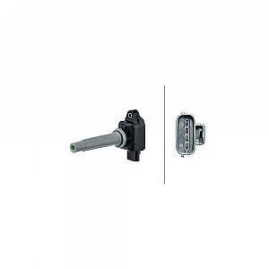 Котушка запалювання HELLA 5DA 358 168-751 для MAZDA TOYOTA - Фото 1