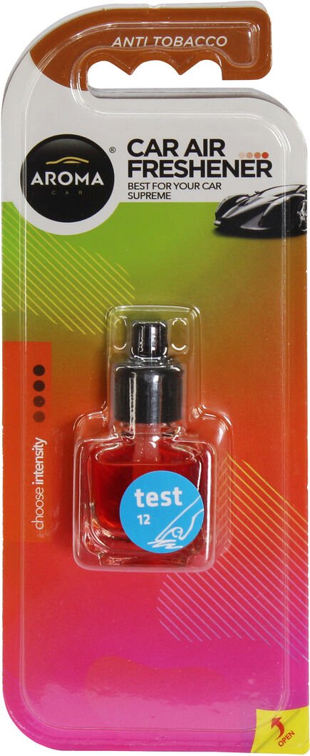 Ароматизатор Aroma Car Supreme Refill Anti Tobacco рідкий на дефлектор 7мл 92074/625, фото №1