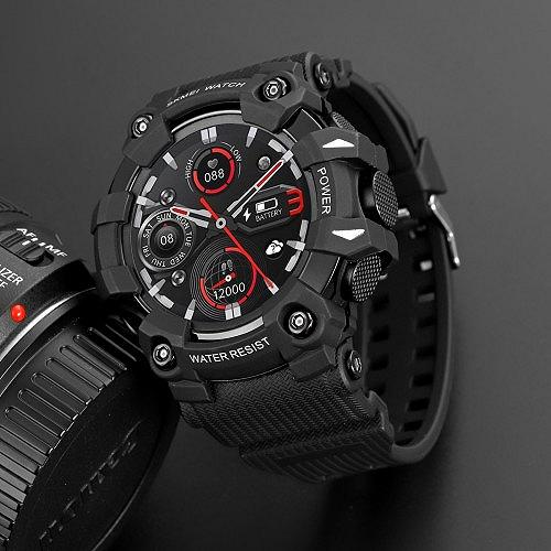 Смарт-часы Skmei S231 силиконовый ремешок Black 16694, фото №3