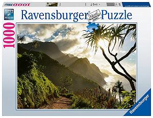 Пазл Ravensburger 88784 Kalalau Trail, Kauai, Hawaii 1000 деталей 70 x 50 см цена на synthetic.ua - Фото 1 Пазл Ravensburger 88784 Kalalau Trail, Kauai, Hawaii 1000 деталей 70 x 50 см synthetic.ua - Фото 1