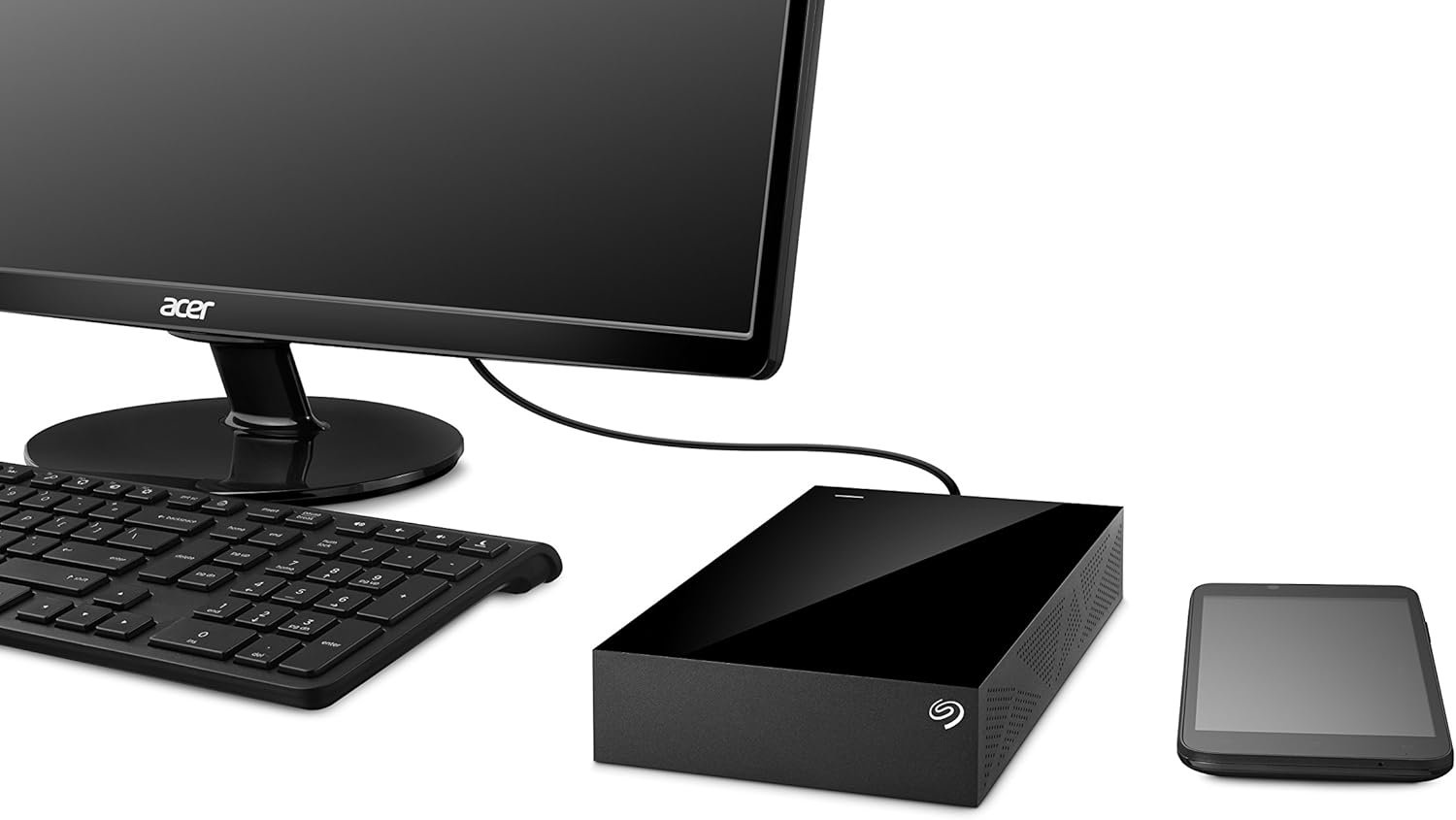 Зовнішній накопичувач Seagate Desktop Drive 8TB Black (STGY8000400), фото №4