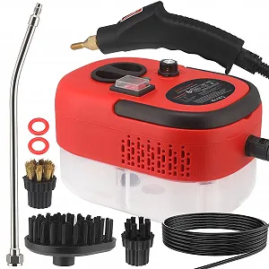 Ручний пароочисник 1500 Вт 105°C з 4 аксесуарами та 6 рівнями регулювання - Фото 1