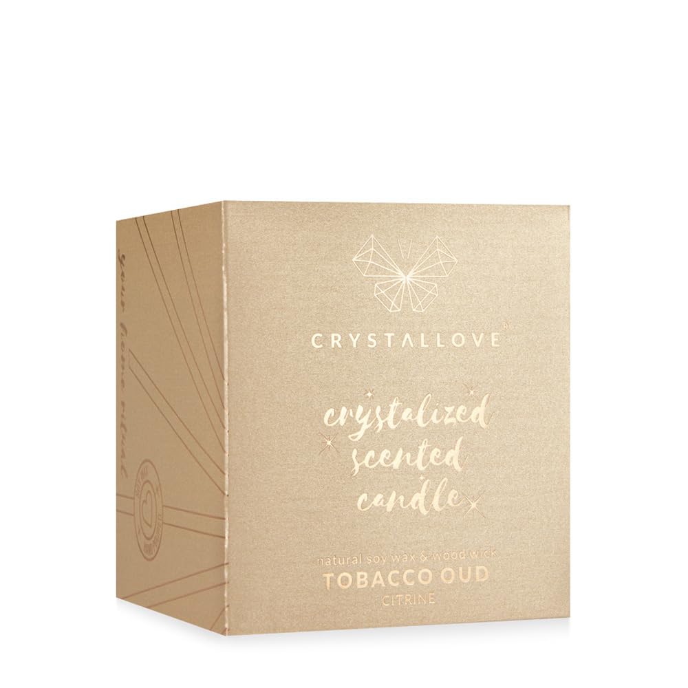 Свічка CRYSTALLOVE у скляній банці 400 г Лимонний аромат, фото №4