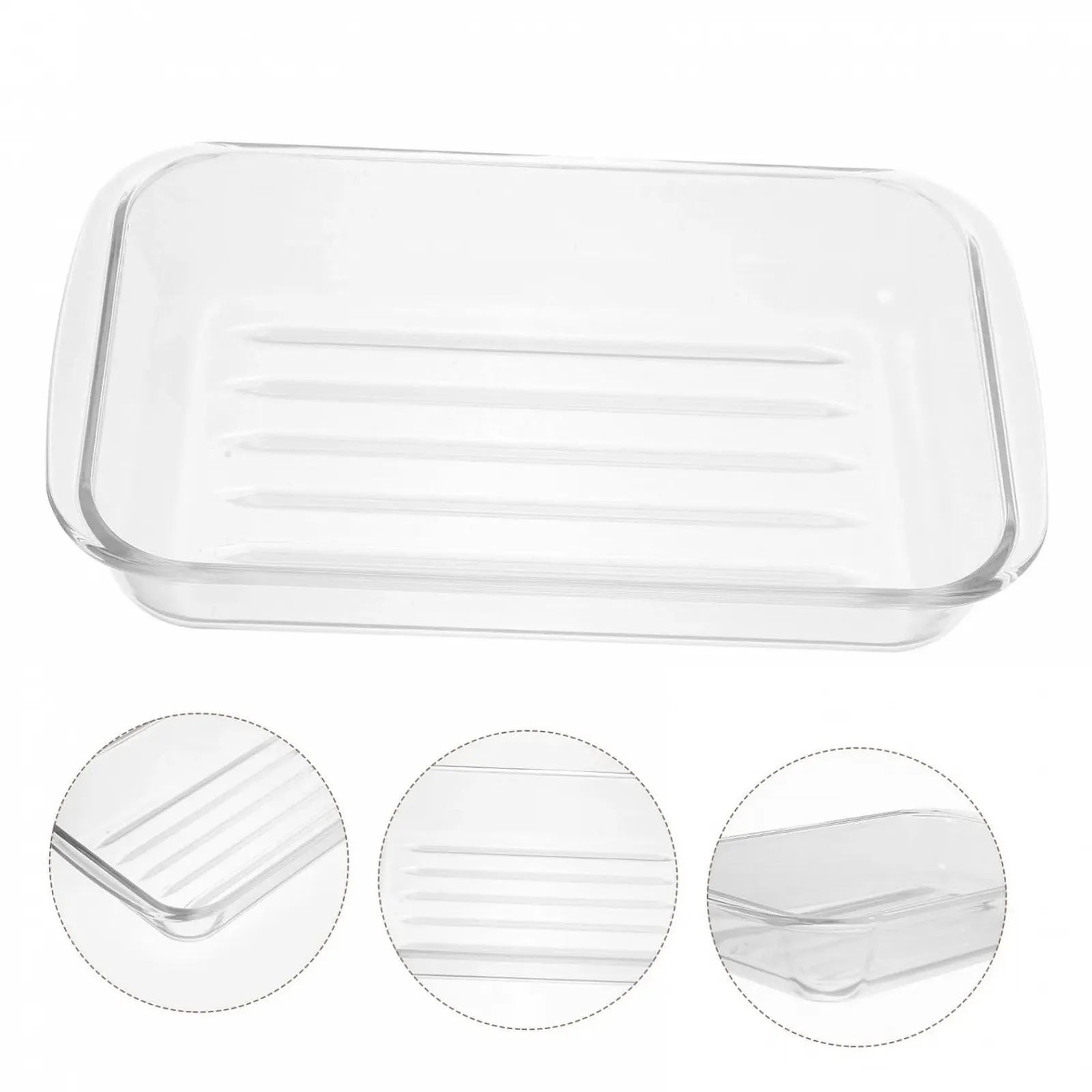 Форма для запікання VALICLUD прямокутна із загартованого термостійкого скла для мікрохвильової печі та духовки, фото №8 Форма для запікання VALICLUD прямокутна із загартованого термостійкого скла для мікрохвильової печі та духовки, фото №8