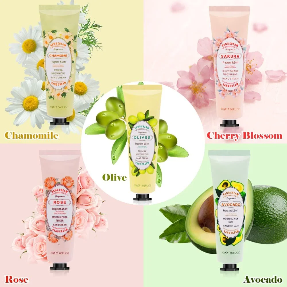 Крем для рук Набір Міні-кремів для рук 5 штук, фото №2 Крем для рук Набір Міні-кремів для рук 5 штук, фото №2