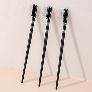 Расчёска для ресниц и бровей Uonlytech 2 x Make-Up Eyelash Comb synthetic.ua - Фото 1