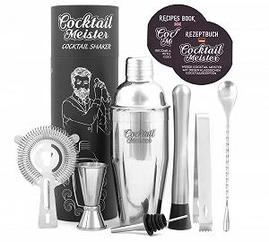 Набор для коктейлей CocktailMeister Premium, профессиональный набор для смешивания коктейлей, идеально подходит для дома или бара - Фото 1
