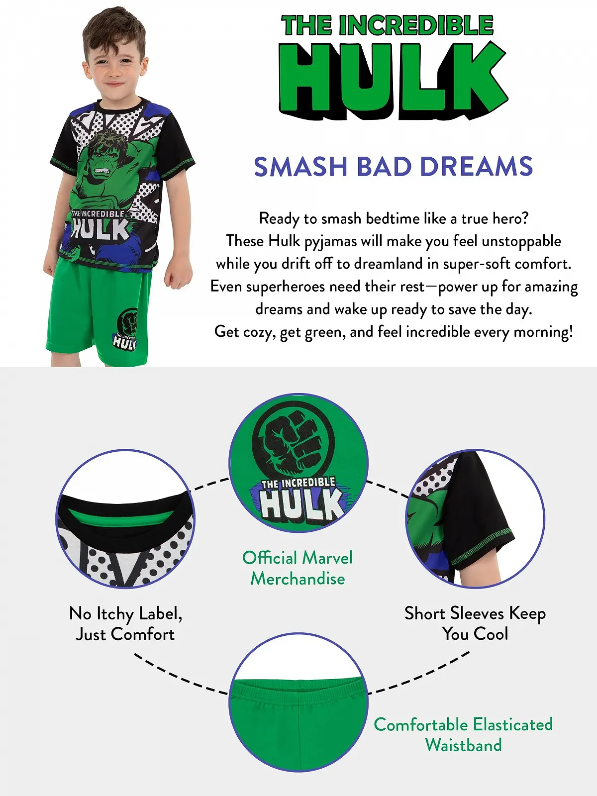 Піжама Marvel Халк, фото №4