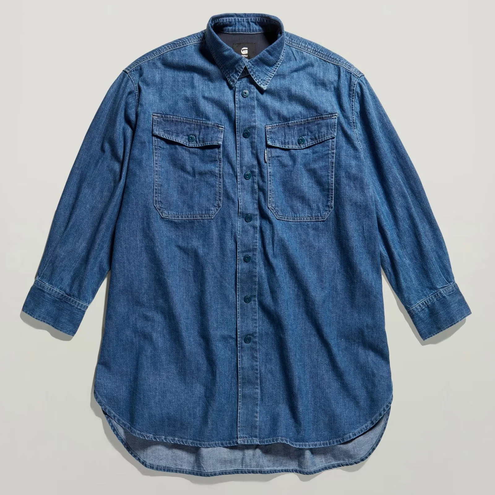 Женская рубашка G-Star RAW Oversized Shirt - L, фото №4