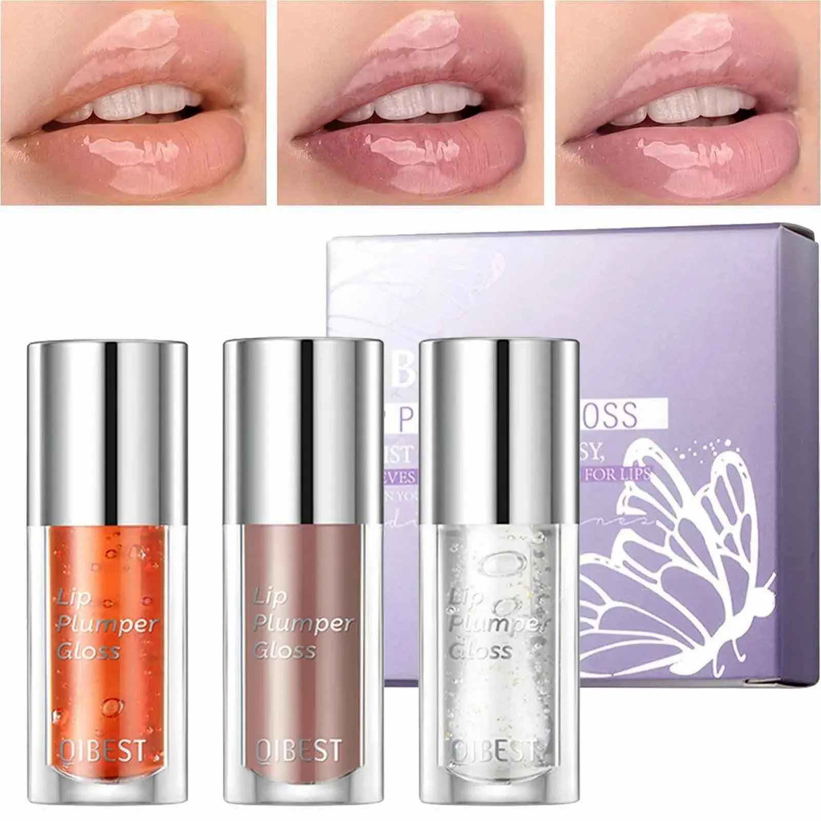 Тинт для губ Wontool - Зволожувальна олія для губ, прозора, блиск для збільшення губ, фото №6