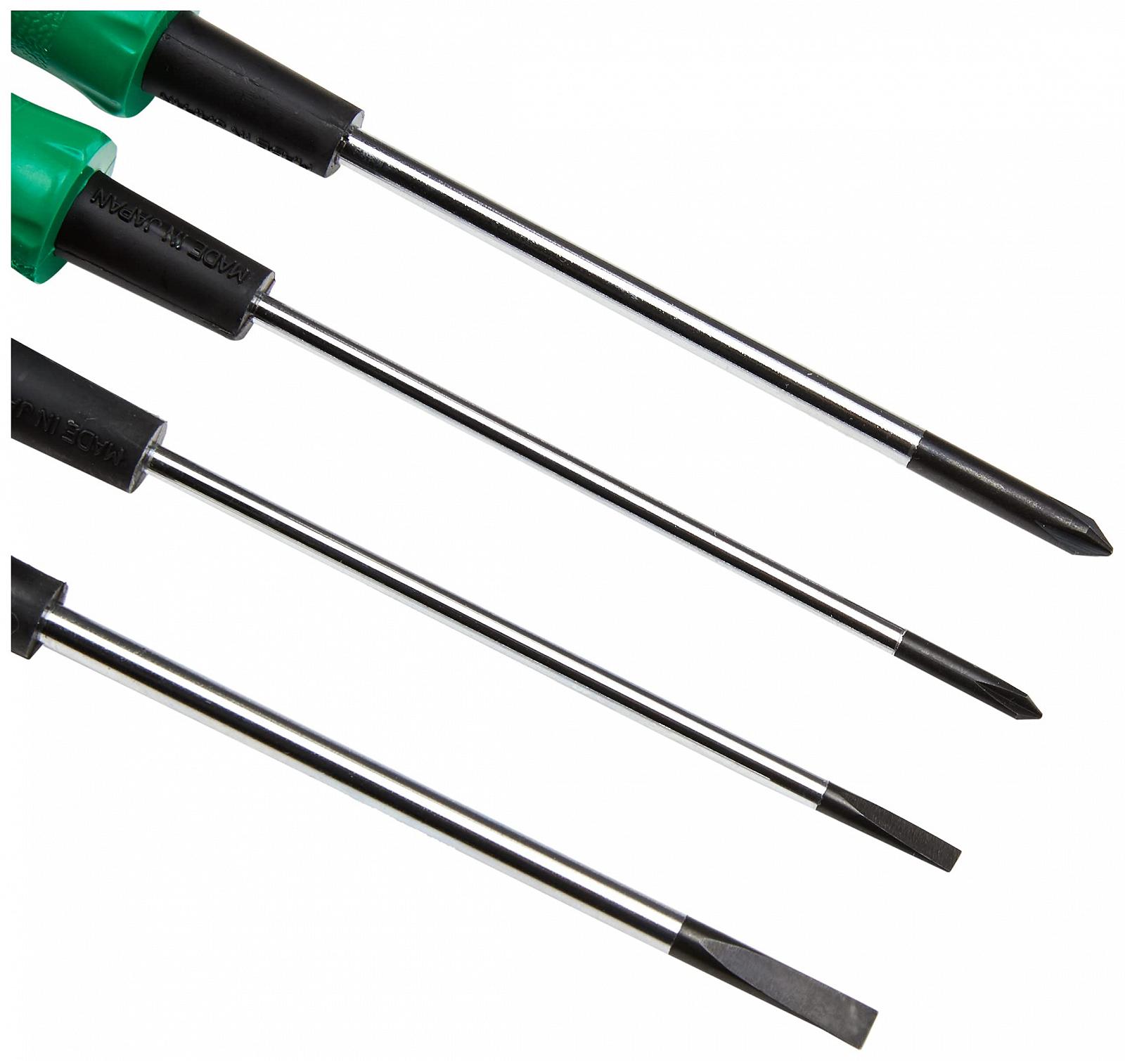 Набор отверток Engineer DK-16 Superior quality soft grip small / compact Sized Mixed, фото №2