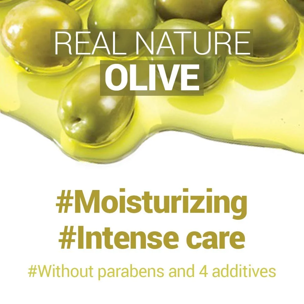 Маска для обличчя The Face Shop Real Nature Зволожуюча для сухої, грубої шкіри Оливковий, фото №2