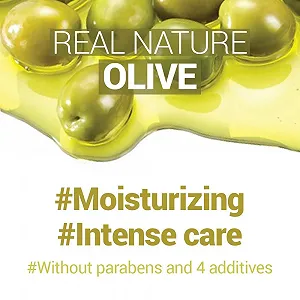 Маска для обличчя The Face Shop Real Nature Зволожуюча для сухої, грубої шкіри Оливковий synthetic.ua - Фото 1