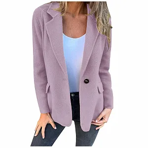 Купити Жіноче пальто Елегантне довге вовняне - Фото 1 Жіноче пальто Елегантне довге вовняне - Фото 1