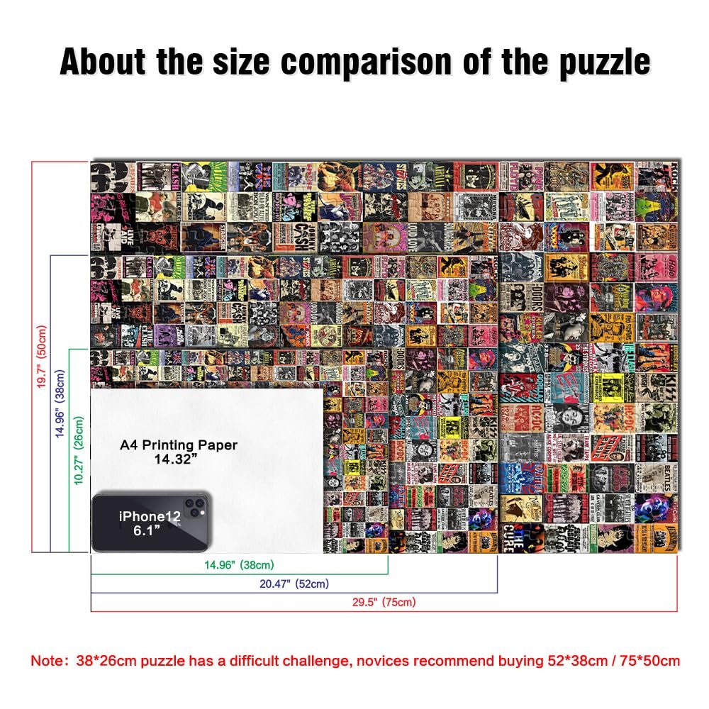 Пазл Vintage 1000 деталей картонный 26 x 38 см (10,27 x 14,96 дюйма), фото №2 Пазл Vintage 1000 деталей картонный 26 x 38 см (10,27 x 14,96 дюйма), фото №2