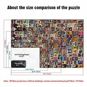 Пазл Vintage 1000 деталей картонный 26 x 38 см (10,27 x 14,96 дюйма) synthetic.ua - Фото 1