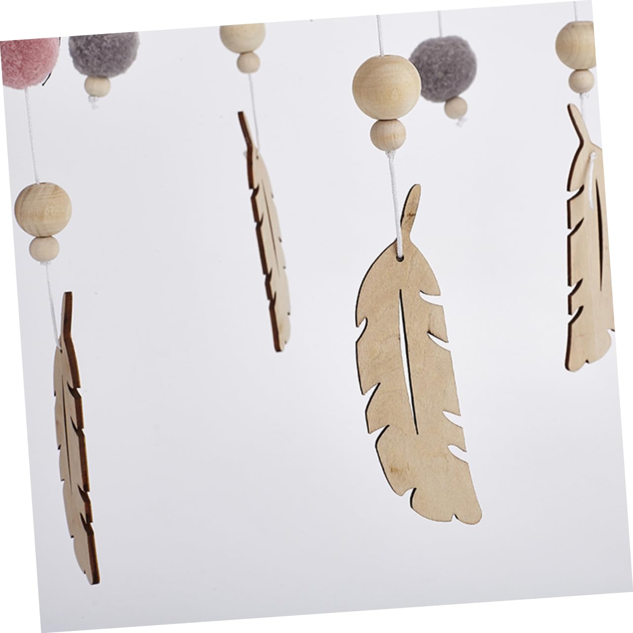 Украшение HEMOTON String Wind Chime Hair Ball Ornament Pack of 2, фото №4