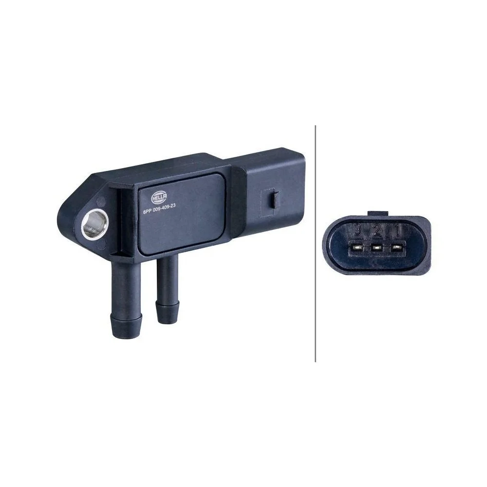 Датчик давления отработавших газов HELLA 6PP 009 409-231 для AUDI PORSCHE SEAT SKODA VW, фото №1 Датчик давления отработавших газов HELLA 6PP 009 409-231 для AUDI PORSCHE SEAT SKODA VW, фото №1