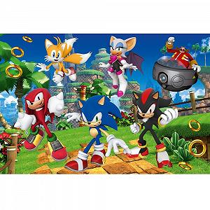 Пазлы Trefl Sonic The Hedgehog Sonic and Friends 160 элементов synthetic.ua - Фото 1