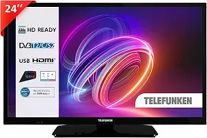 Купити Телевізор 24" TELEFUNKEN 24TENSNVZ / HD / 60 Гц / LCD / T2 - Фото 1 Телевізор 24" TELEFUNKEN 24TENSNVZ / HD / 60 Гц / LCD / T2 - Фото 1
