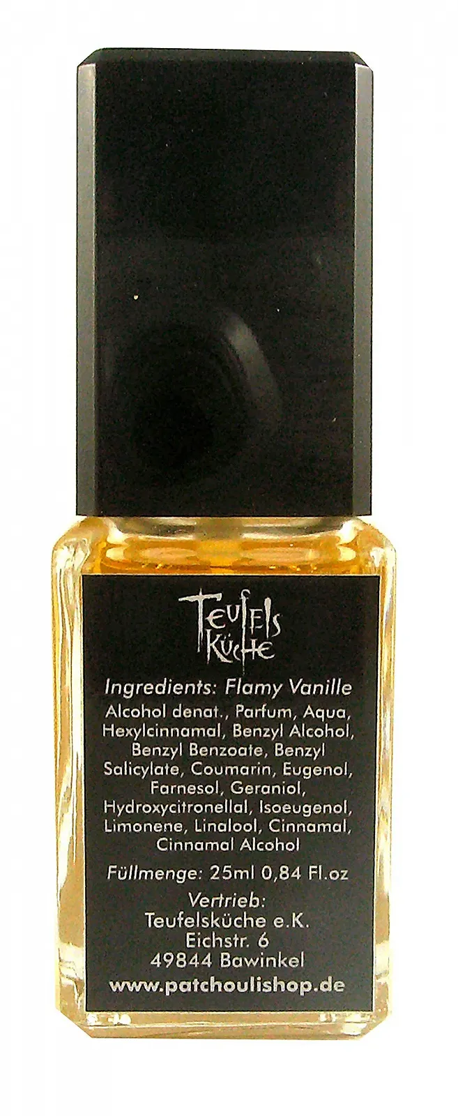 Парфумована вода Teufelsk")) {1}che Patchouli Flamy Vanilla Ваніль Кориця, 25 мл, фото №4