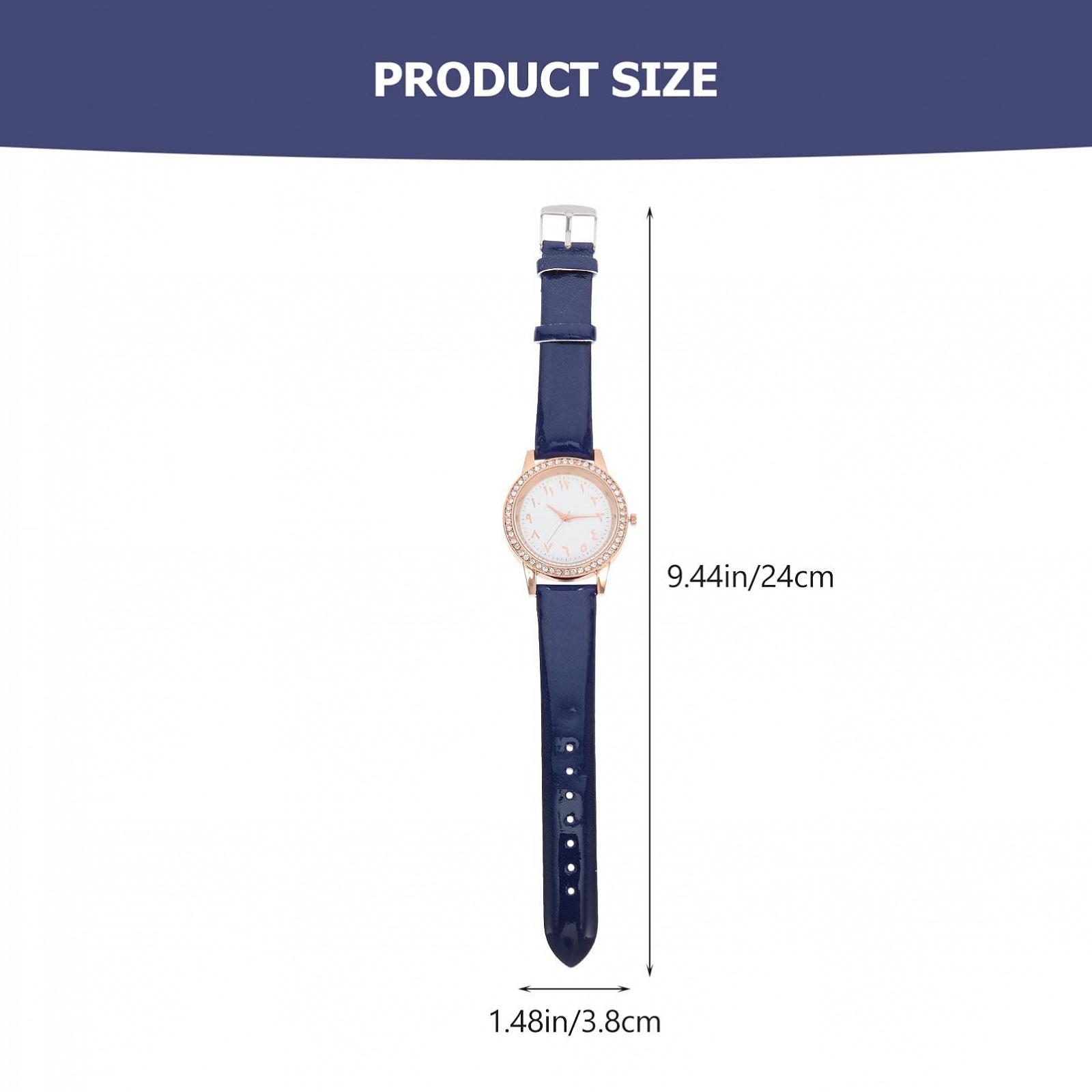 Женские Часы Healvian Стильные с корпусом из розового золота и стразами, фото №2