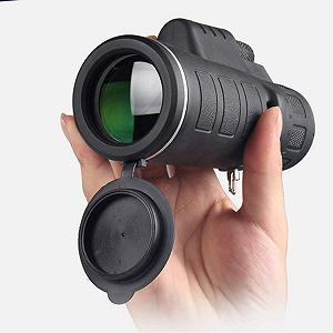 Монокуляр DERBUT BAK4 Prism Low NightScope 40X60 Телескоп держатель для смартфона, штатив, водонепроницаемый IPX7 synthetic.ua - Фото 1