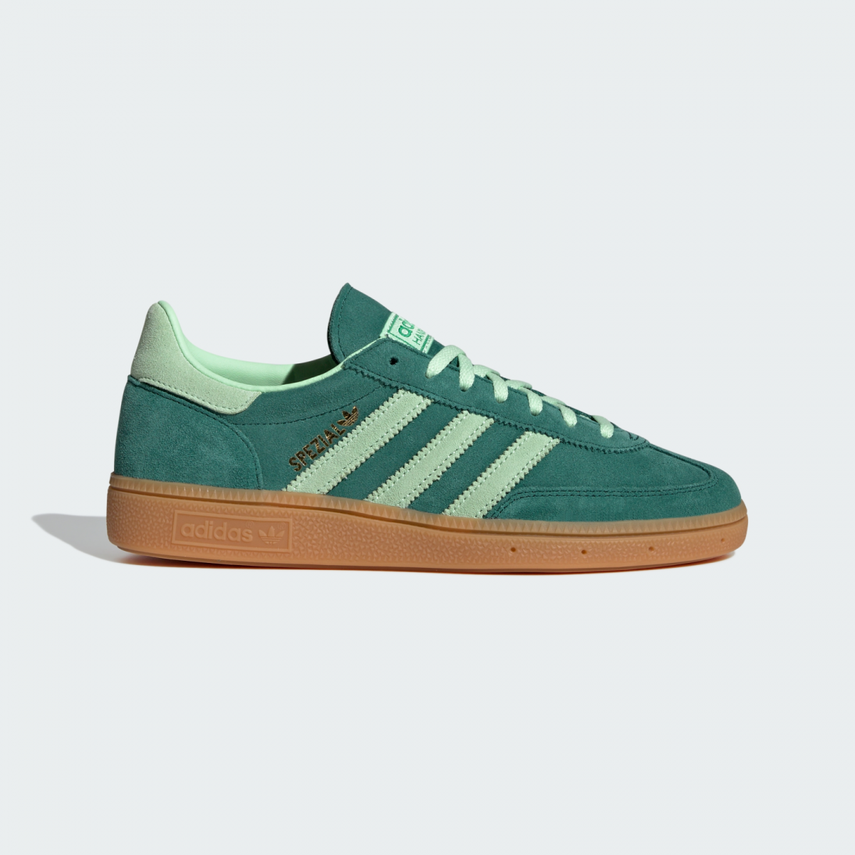 Кроссовки Adidas HANDBALL SPEZIAL W IE5896 Зеленый 39 1/3, фото №1
