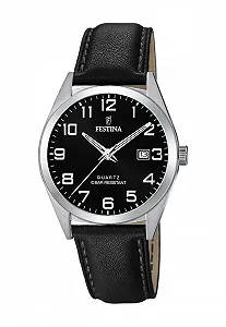 Годинник Аналоговий Чоловічий Festina F20446/3 Шкіряний Ремінець - Фото 1