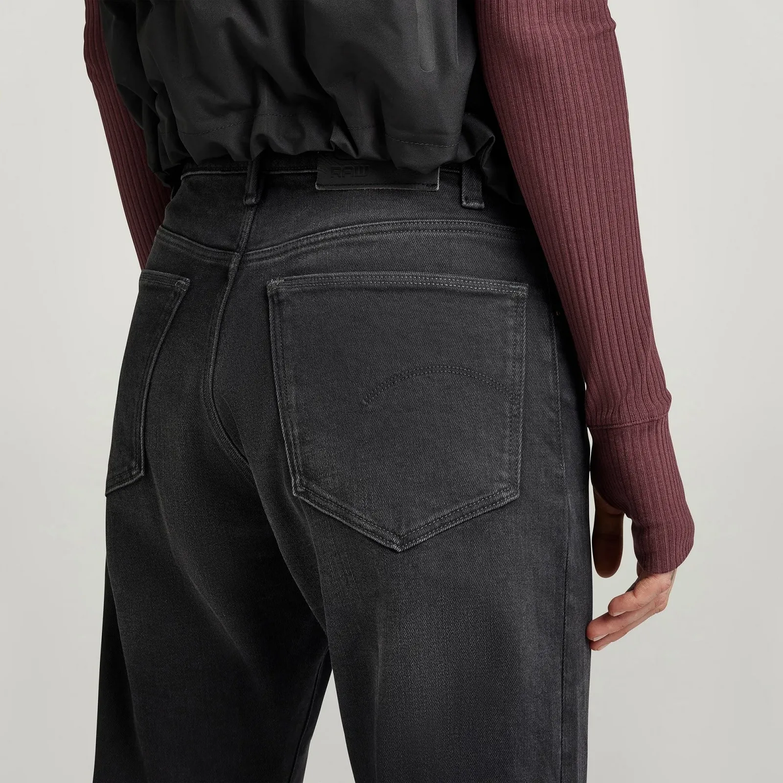 Женские джинсы G‑STAR RAW Virjinya Slim Jeans Nero Black Stretch Denim - 33, фото №3 Женские джинсы G‑STAR RAW Virjinya Slim Jeans Nero Black Stretch Denim - 33, фото №3