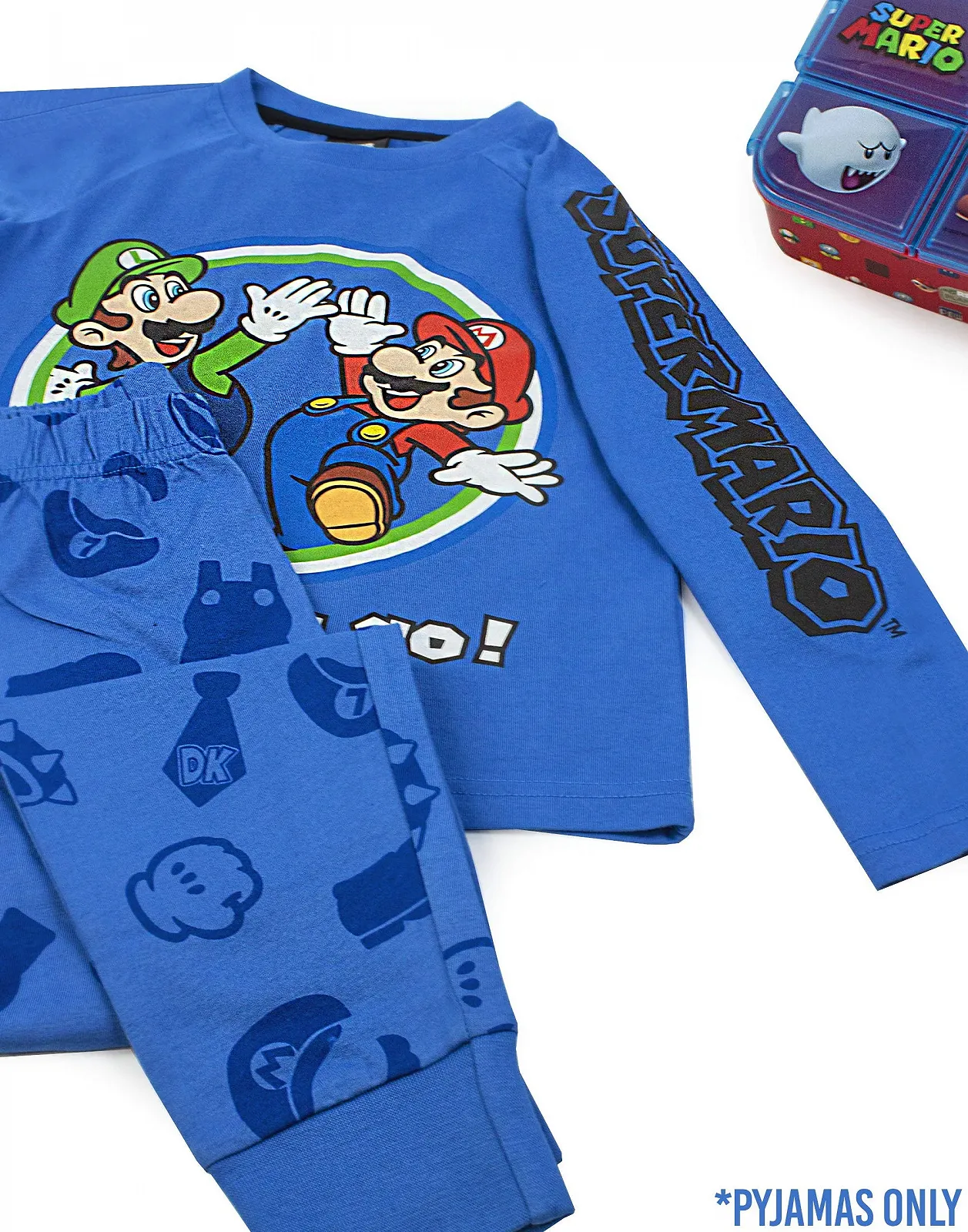 Піжама Super Mario Luigi для хлопчиків, дитяча, з довгими рукавами, фото №4