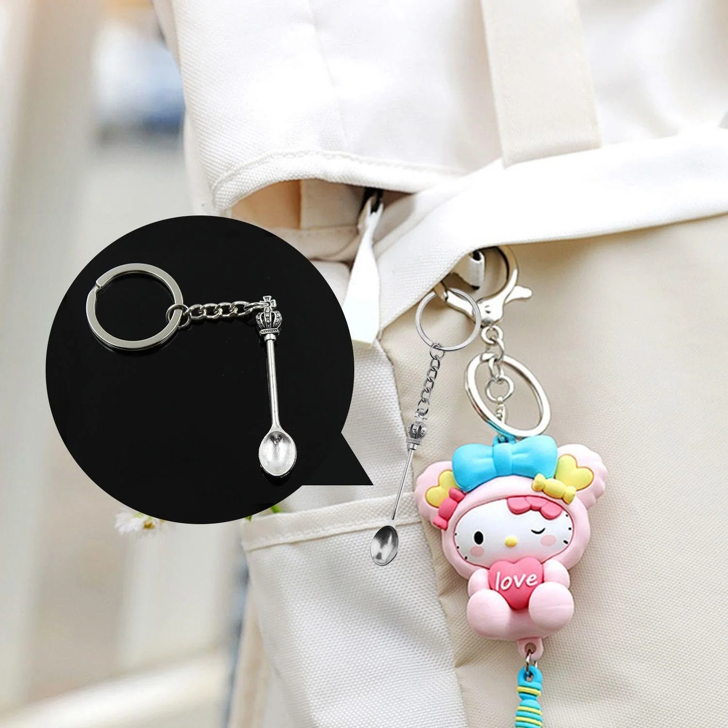 Брелок-ложка 2 шт, фото №6