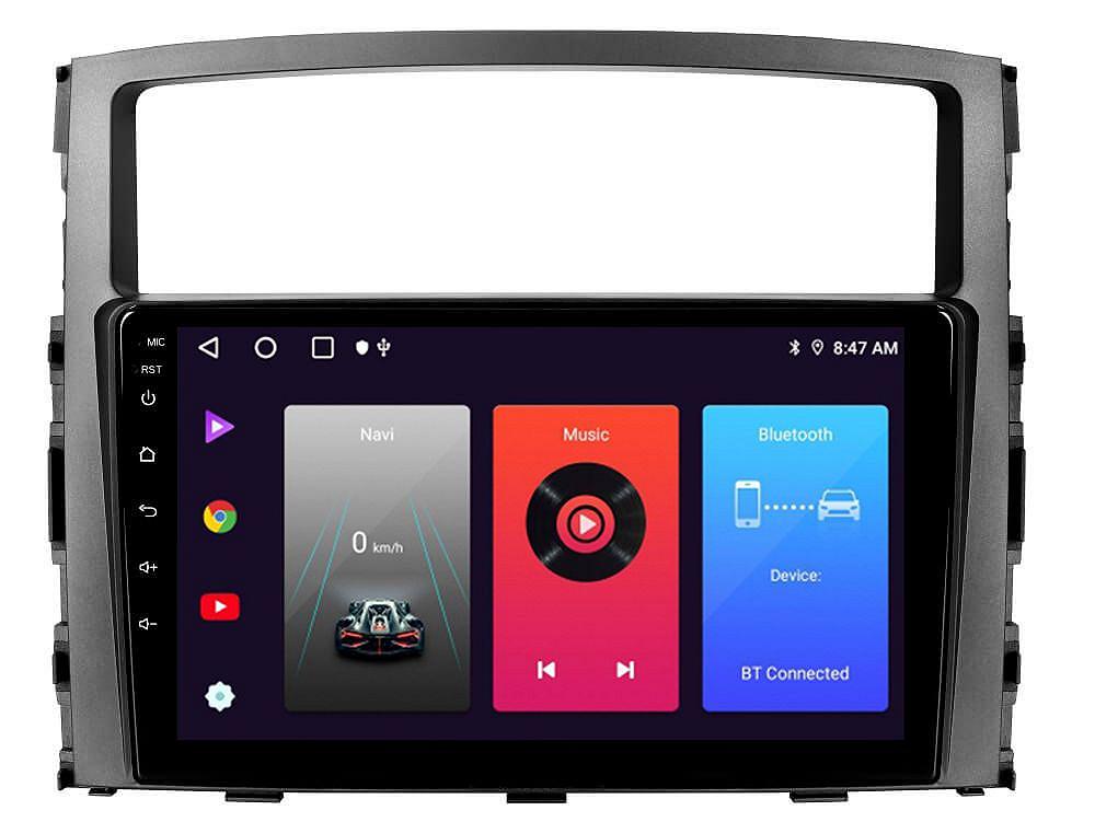 Штатная магнитола Sigma F9216 2+32 Gb Mitsubishi Pajero 4 V80 V90 2006-2014 A 9, фото №1