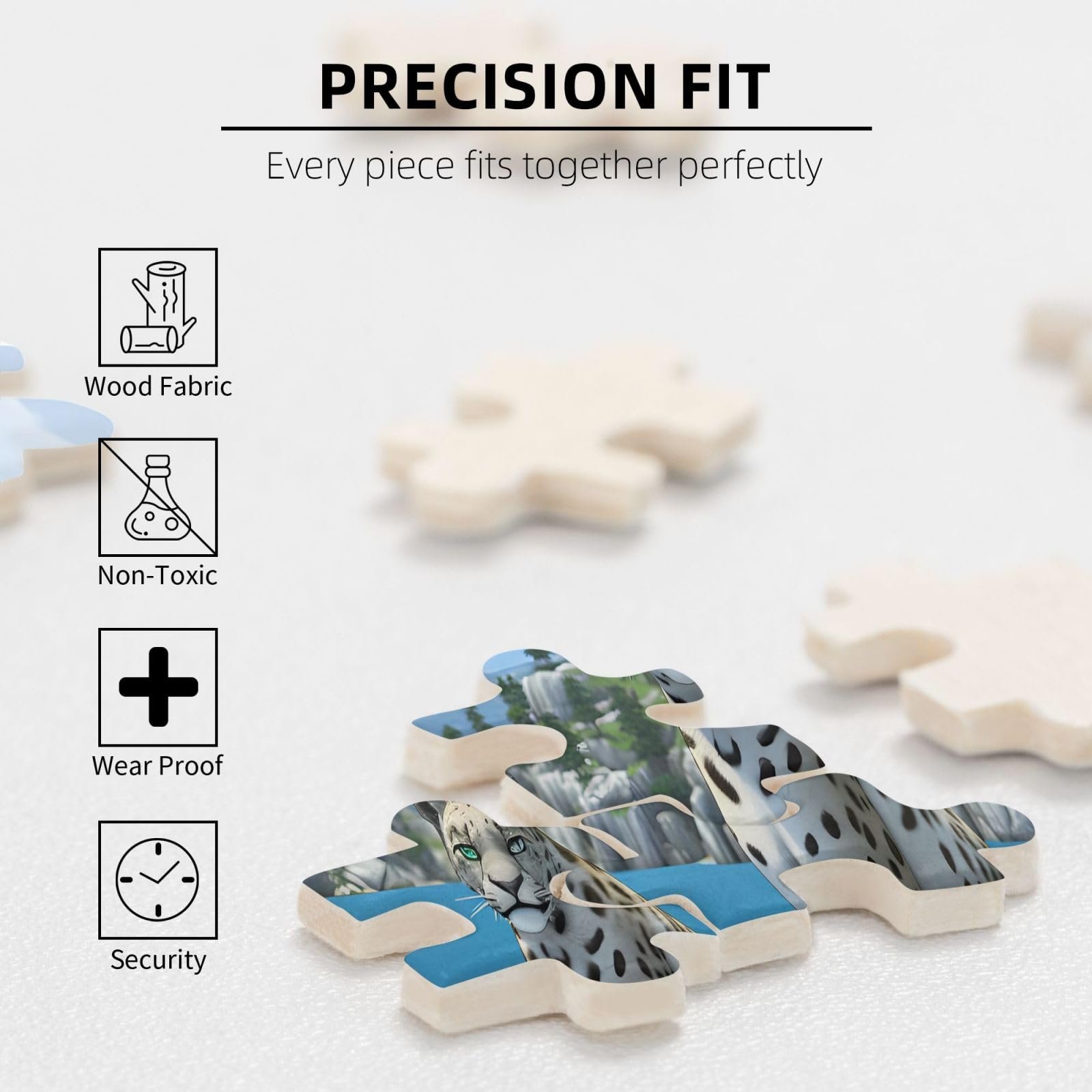 Пазл Snow Leopard Final bringer 300 деталей 40 x 28 см, фото №4