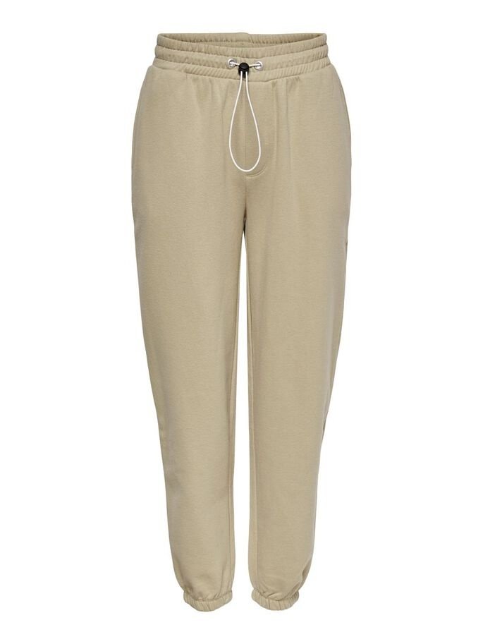 Штаны ONLY ONLGIA LONG PANTS SWT 15229729 Светло-коричневый M, фото №1