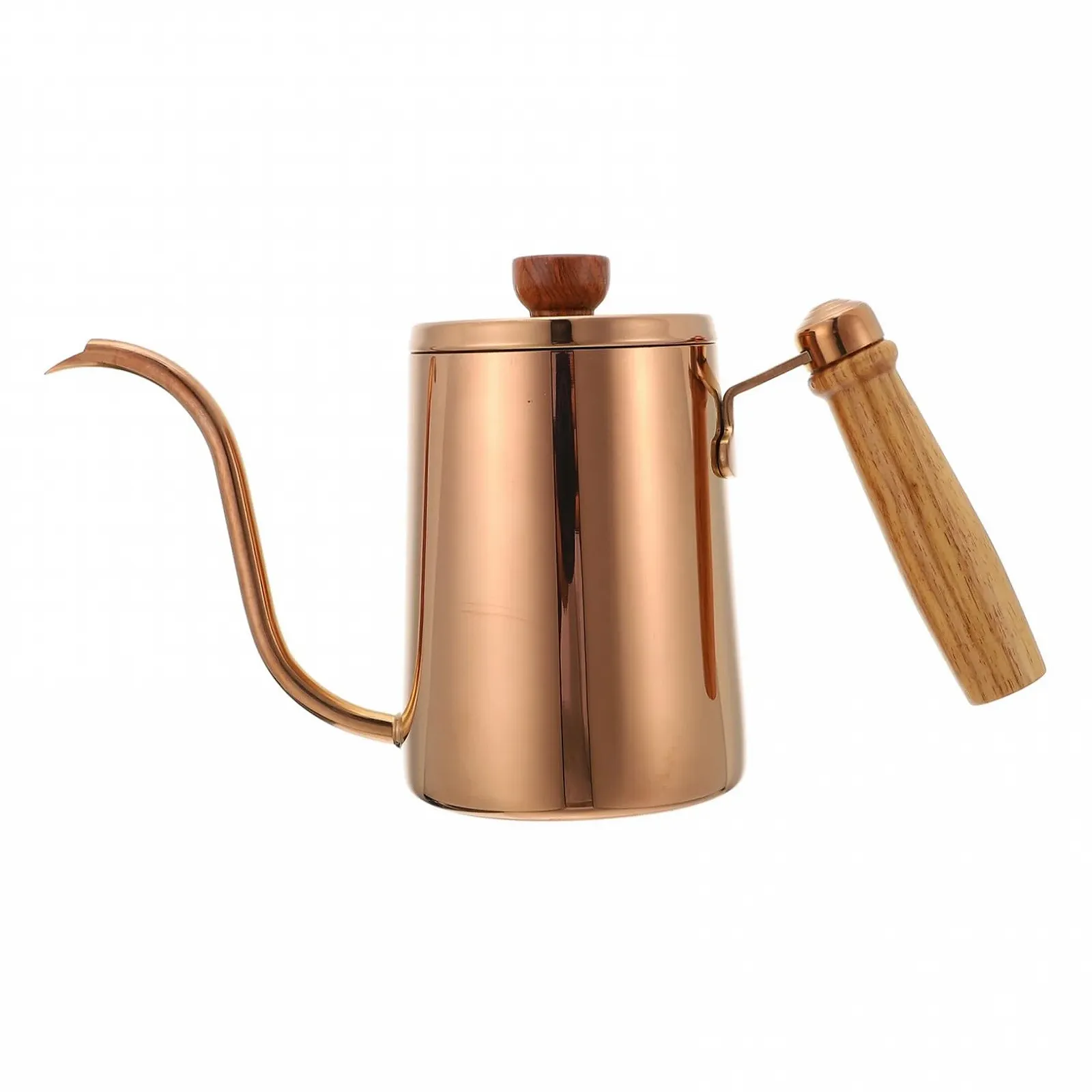 Кавник Ipetboom з нержавіючої сталі для заварювання кави, з довгим носиком, 600 мл, фото №1