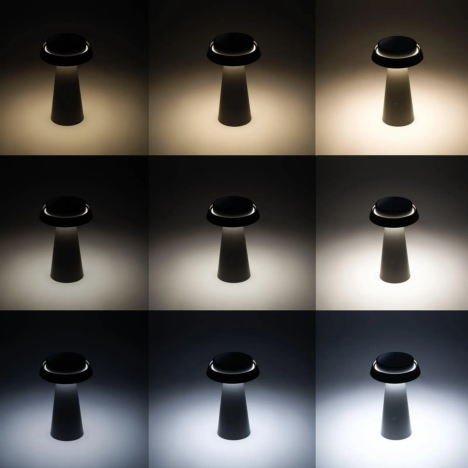 Настільна лампа esotec Sissi 23 Solar Плавне регулювання яскравості Li-Ion USB-C 23 см, фото №5