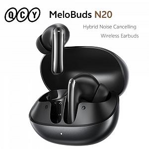 Наушники QCY MeloBuds N20 ANC -50dB BT6.0 Multipoint Black - Фото 1